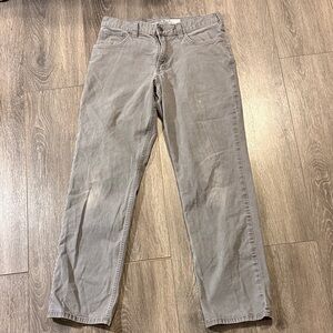 Carhartt 32x32 Relaxed Fit Gray Jeans